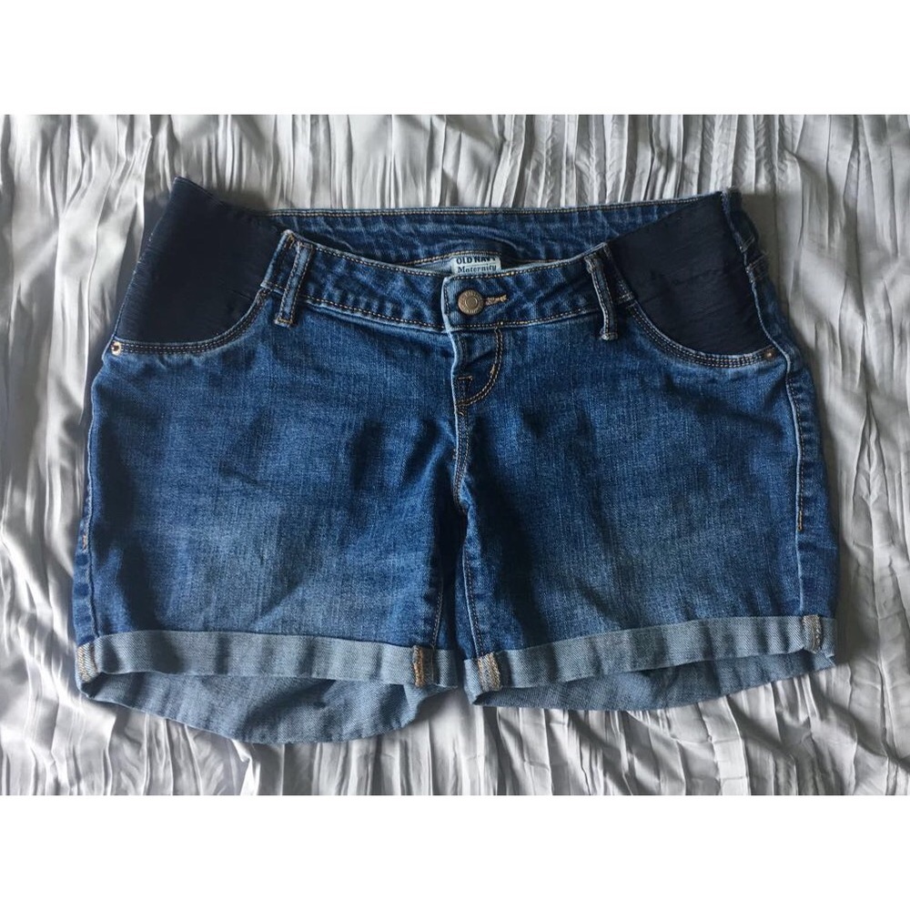Old Navy Denim Maternity Shorts